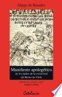 Libro de Manifiesto Apologético De Los Daños De La Esclavitud Del Reino De Chile (1670)