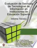 Libro de Evaluación De Servicios De Tecnologías De Información En Instituciones De Educación Superior