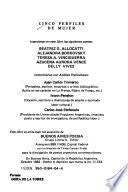 Libro de Cinco Pérfiles De Mujer