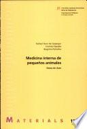 Libro de Medicina Interna De Pequeños Animales