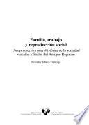 Libro de Familia, Trabajo Y Reproducción Social