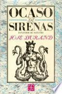 Libro de Ocaso De Sirenas