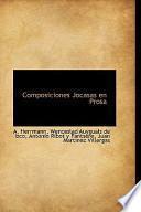 Libro de Composiciones Jocasas En Prosa