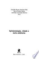 Libro de Epistemologia, Cidade E Meio Ambiente