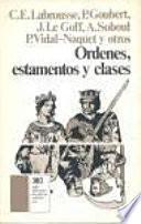 Libro de Ordenes, Estamentos Y Clases