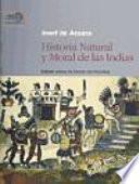 Libro de Historia Natural Y Moral De Las Indias
