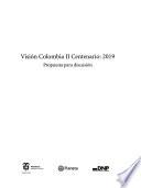 Libro de Visión Colombia Ii Centenario 2019