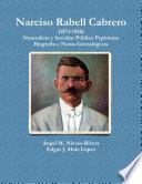 Libro de Narciso Rabell Cabrero (1873 1928)
