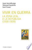 Libro de Vivir En Guerra.