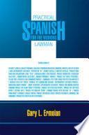 Libro de Practical Spanish For The Working Lawman