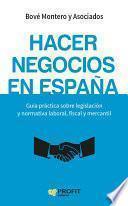 Libro de Hacer Negocios En España
