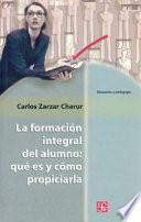 Libro de La Formación Integral Del Alumno