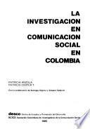 Libro de La Investigación En Comunicación Social En Colombia
