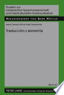 Libro de Traducción Y Asimetría