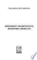 Libro de Indianidad Y Negritud En El Repertorio Americáno