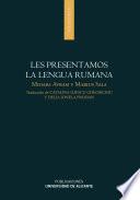 Libro de Les Presentamos La Lengua Rumana