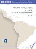 Libro de Pobreza Y Desigualdad En Haití
