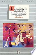 Libro de La Teoría Liberal De La Justicia