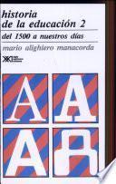 Libro de Historia De La Educación