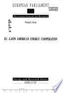 Libro de Eu Latin American Energy Cooperation