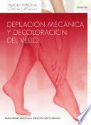 Libro de Depilación Mecánica Y Decoloración Del Vello