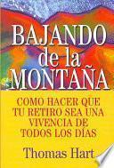 Libro de Bajando De La Montaña