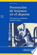 Libro de Prevencion De Lesiones En El Deporte