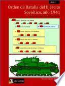 Libro de Orden De Batalla Del Ejército Soviético, Libro I Junio A Agosto 1941