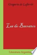 Libro de Las De Barranco