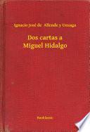 Libro de Dos Cartas A Miguel Hidalgo