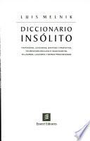 Libro de Diccionario Insólito
