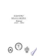 Libro de Alejandro Málaga Medina