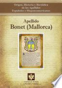 Libro de Apellido Bonet (mallorca)