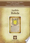 Libro de Apellido Boleda
