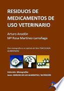 Libro de Residuos De Medicamentos De Uso Veterinario