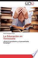 Libro de La Educación En Venezuel