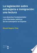 Libro de La Legislación Sobre Extranjería E Inmigración