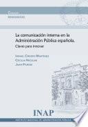 Libro de Comunicación Interna En La Administración Pública Española