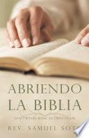 Libro de Abriendo La Biblia
