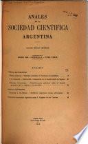 Libro de Anales De La Sociedad Científica Argentina