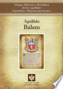 Libro de Apellido Balam