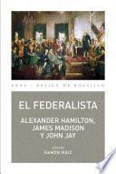 Libro de El Federalista