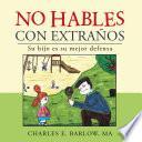 Libro de No Hables Con Extraños