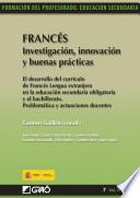 Libro de Francés. Investigación, Innovación Y Buenas Prácticas