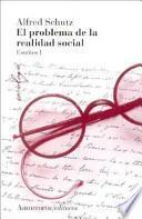 Libro de El Problema De La Realidad Social