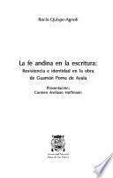Libro de La Fe Andina En La Escritura
