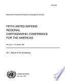 Libro de Fifth United Nations Regional Cartographic Conference For The Americas
