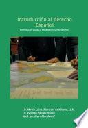 Libro de Introducción Al Derecho Español