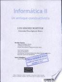 Libro de Informatica Ii Un Enfoque Constructivista