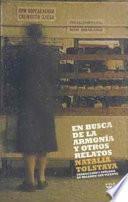 Libro de En Busca De La Armonía Y Otros Relatos